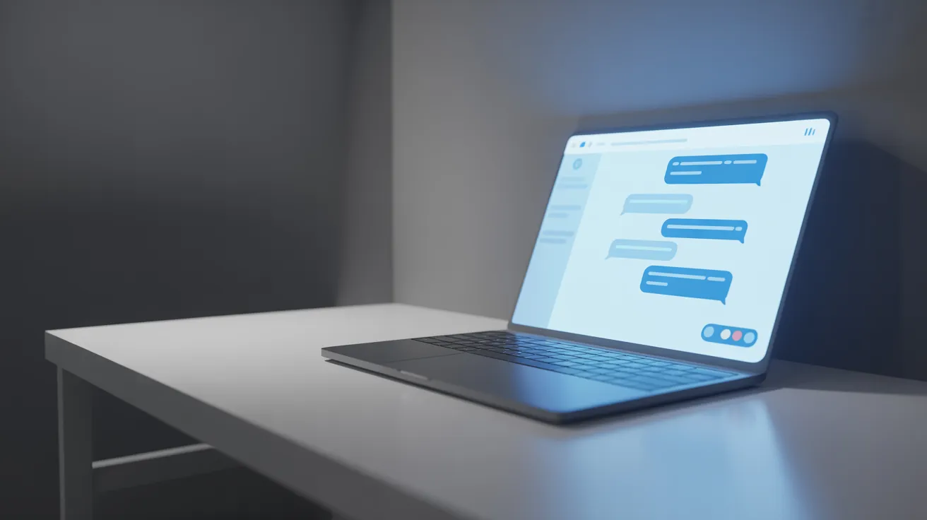 AI chatbot on a home service business website capturing a lead