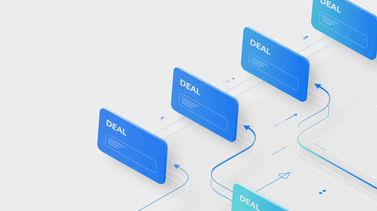 Service business CRM dashboard showing automated lead tracking