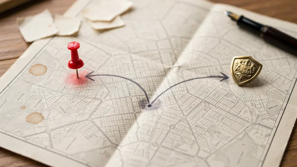 Side-by-side comparison of a Google Maps promoted pin and a Local Services Ads badge for a Phoenix service business